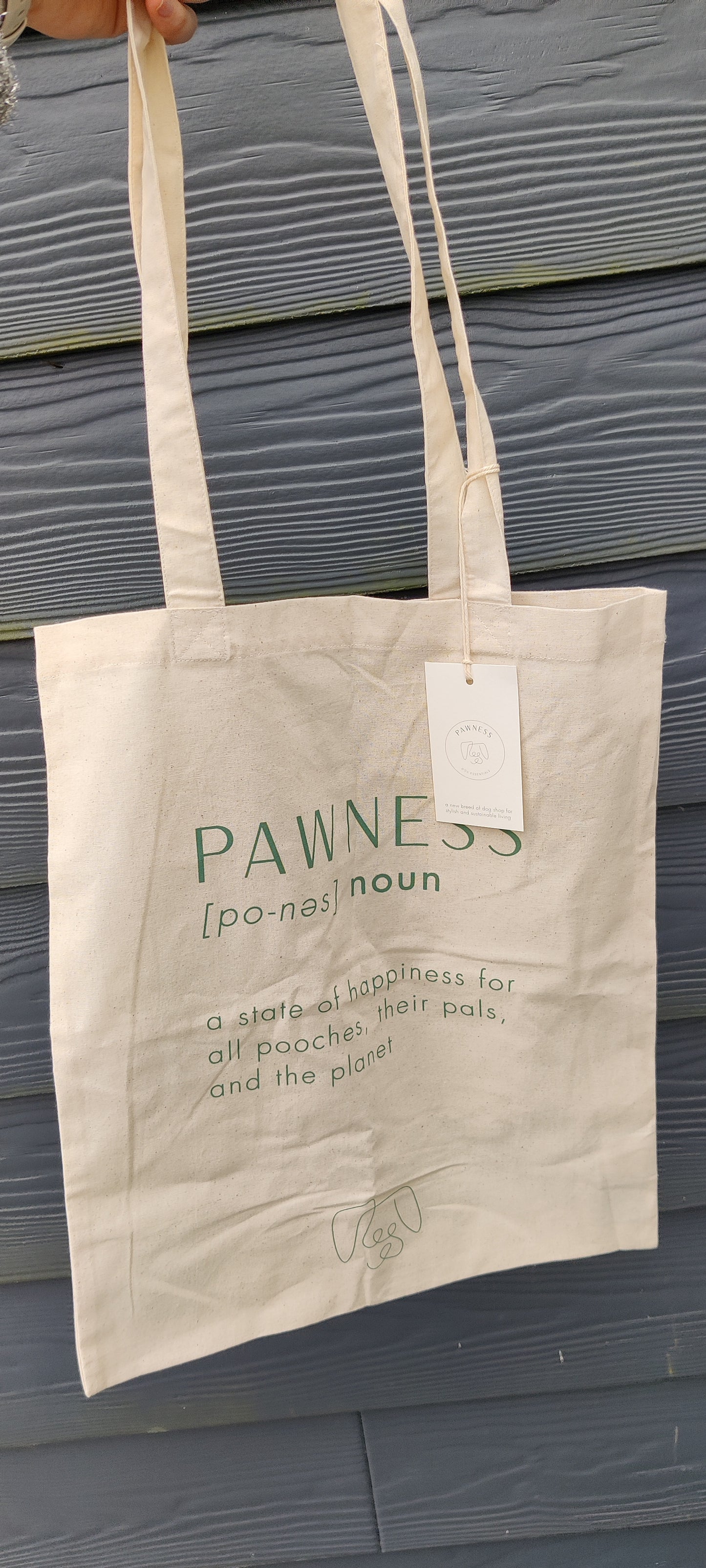 Shopper van biologisch katoen - Pawness