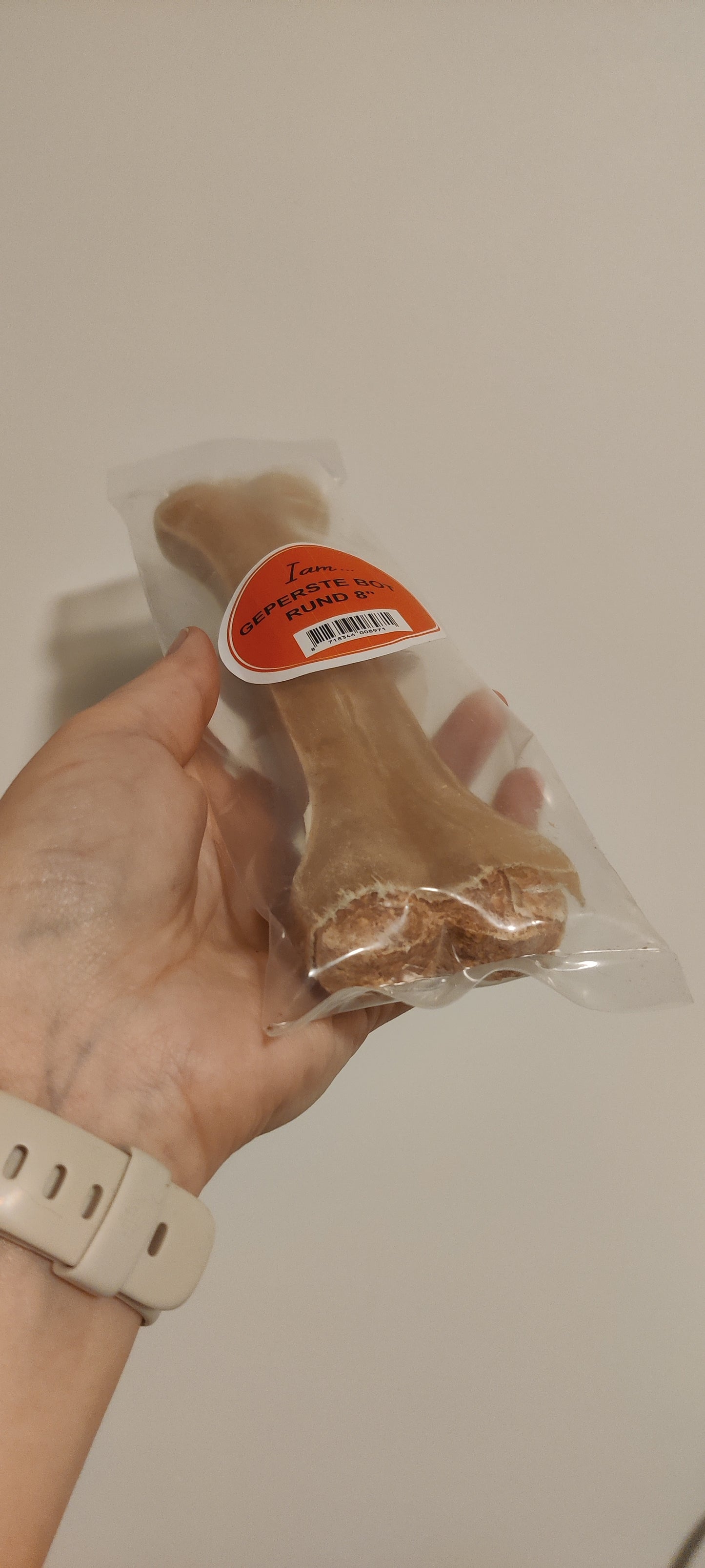 Kauwbeen gevuld met rund