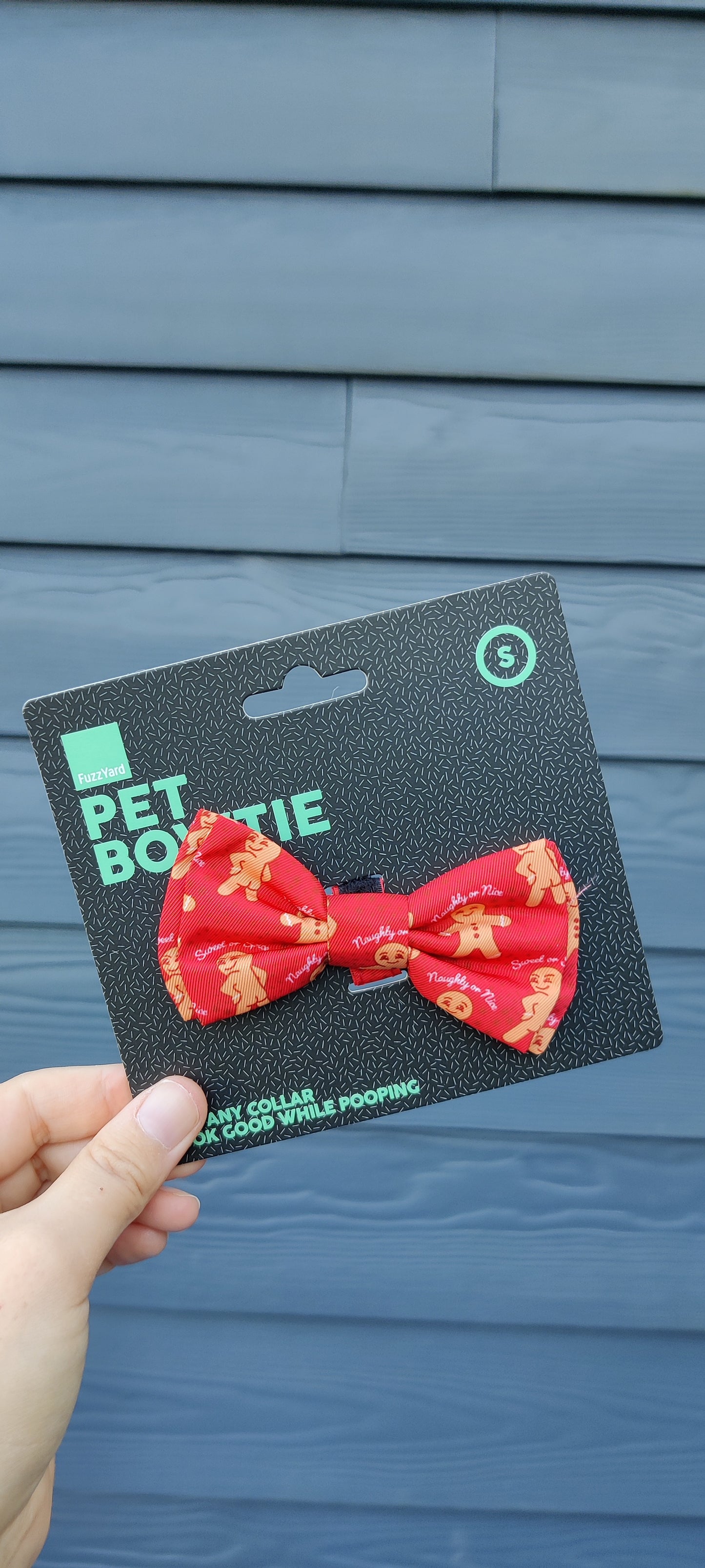 Fuzzyard - Bowtie - Naughty Ginger - S