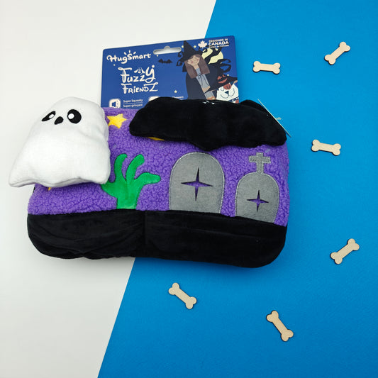 Hugsmart - Howloween Night - Horror | Halloween knuffel piep speelgoed snuffelmat verrijking hond/puppy