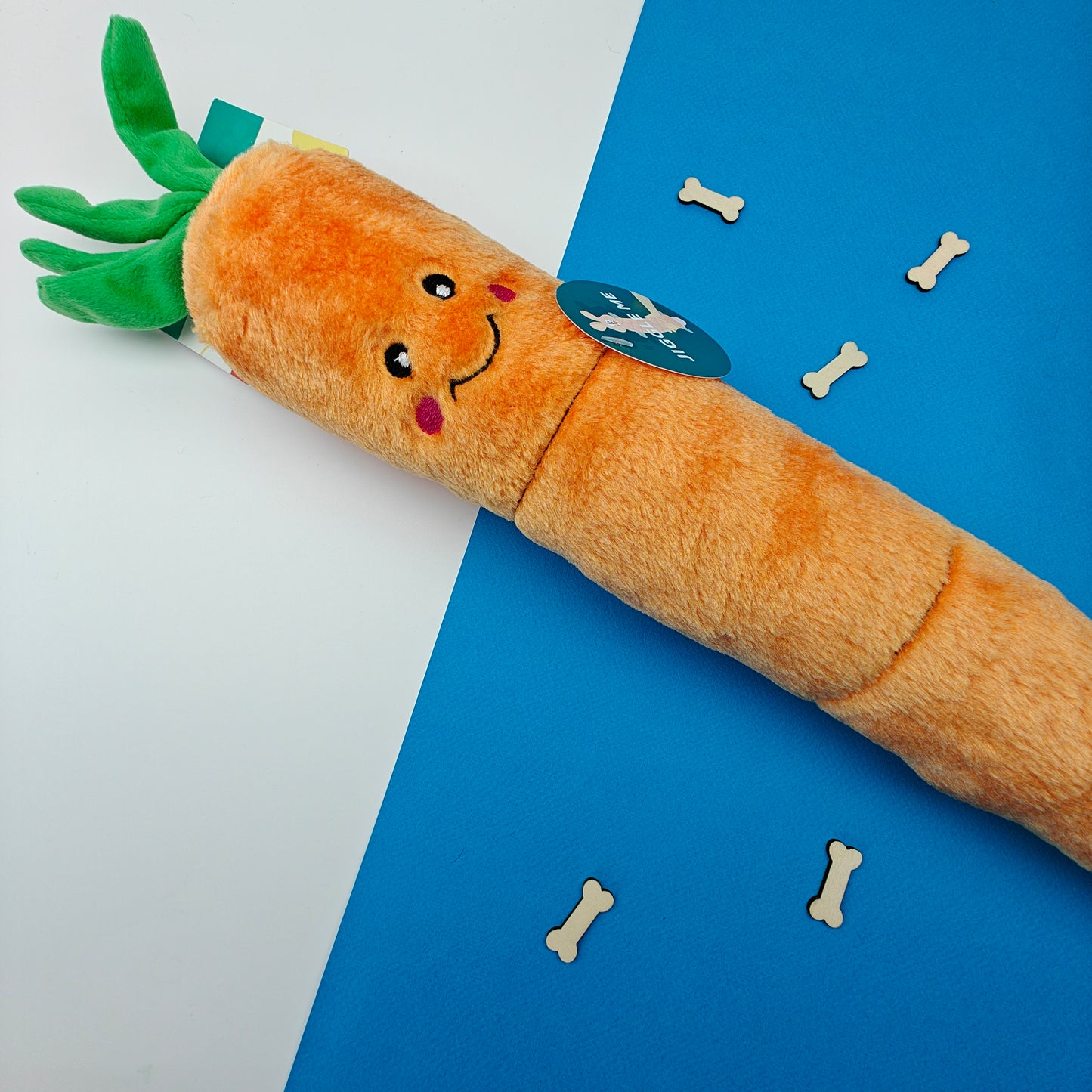 ZippyPaws - Carrot | Knuffel piep speelgoed hond