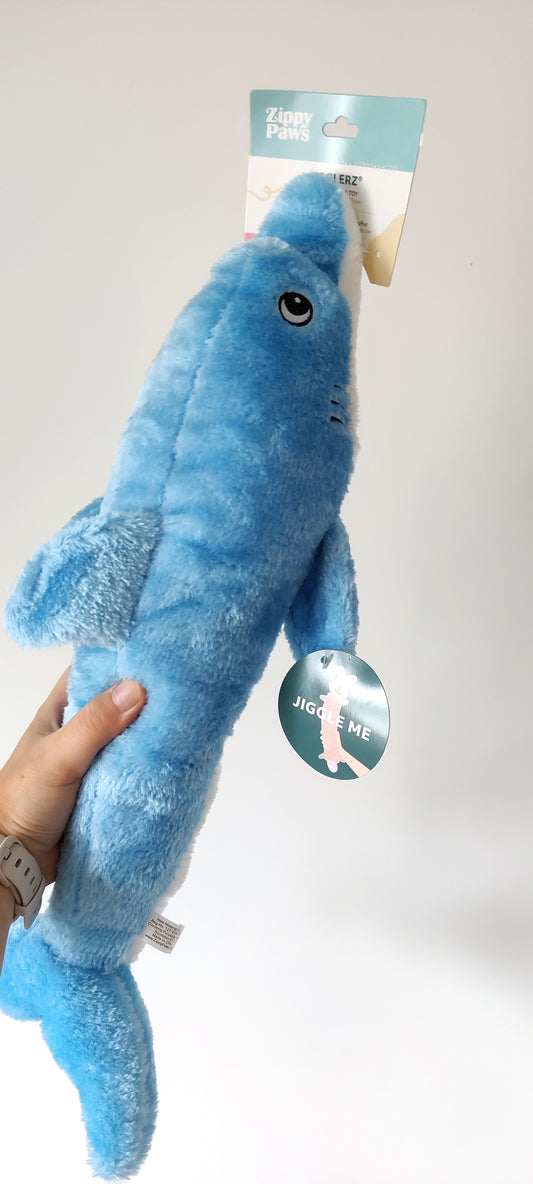 ZippyPaws - Dolphin | Knuffel piep speelgoed hond