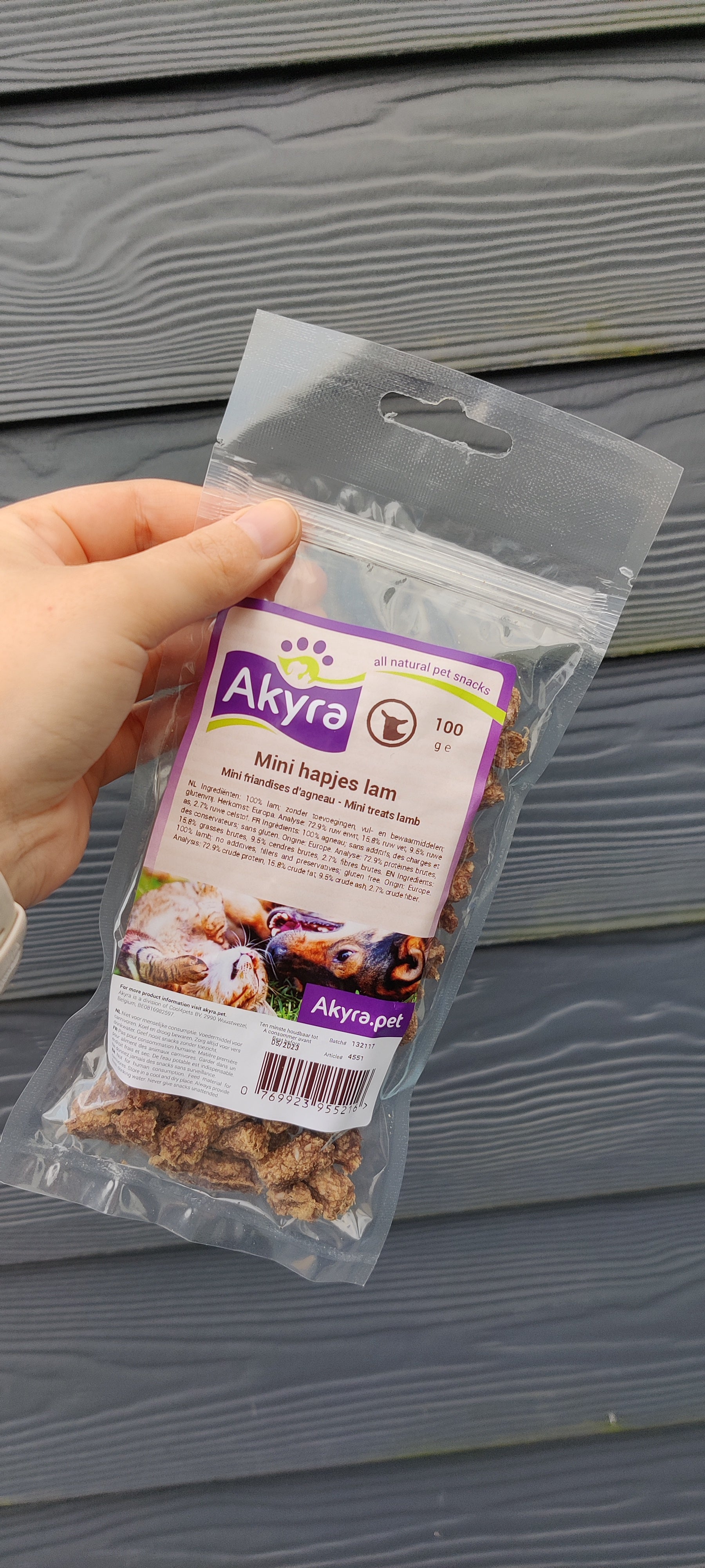 Akyra - Mini hapjes | Natuurlijke hypoallergene snack hond/kat