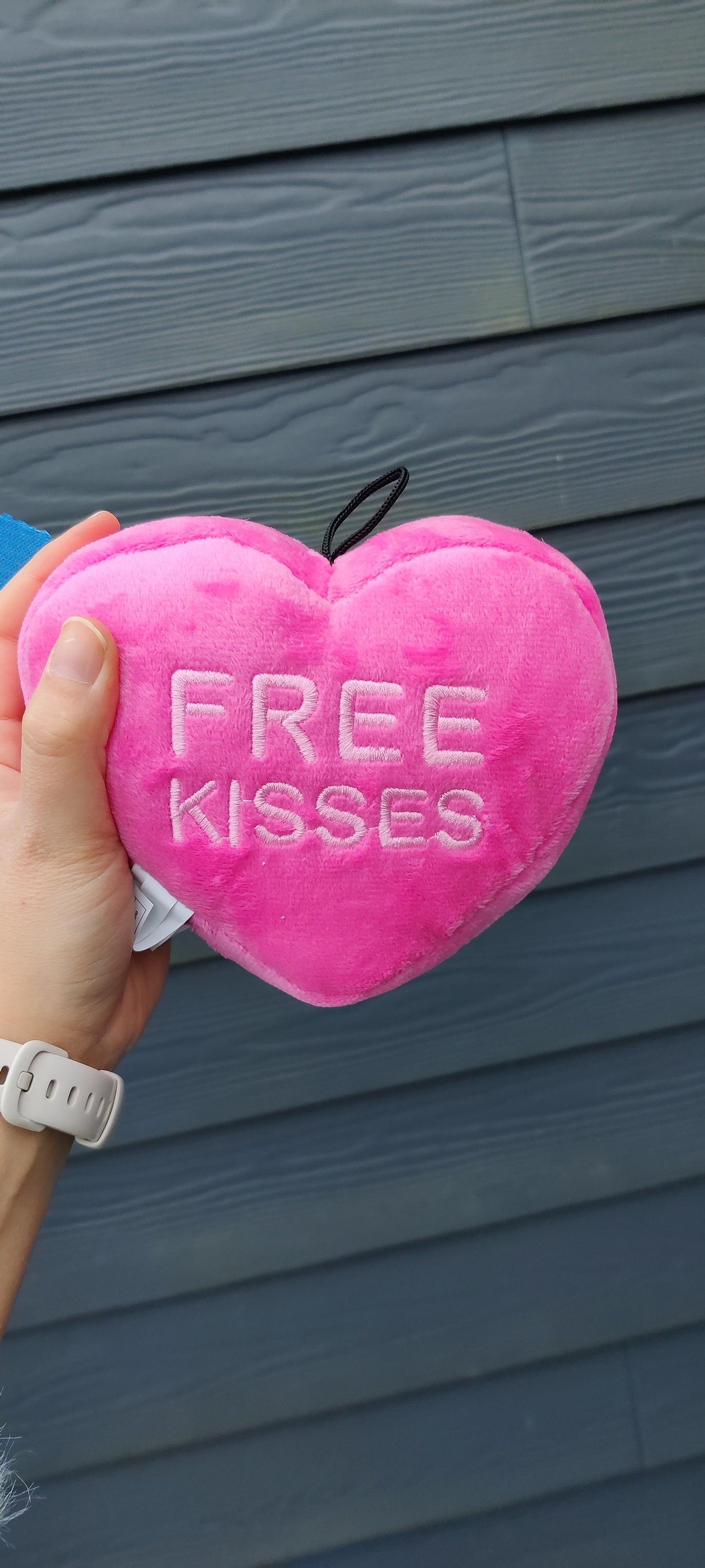 Lulubelles - Free Kisses Heart | Valentijn knuffel piep sterk speelgoed hond/puppy