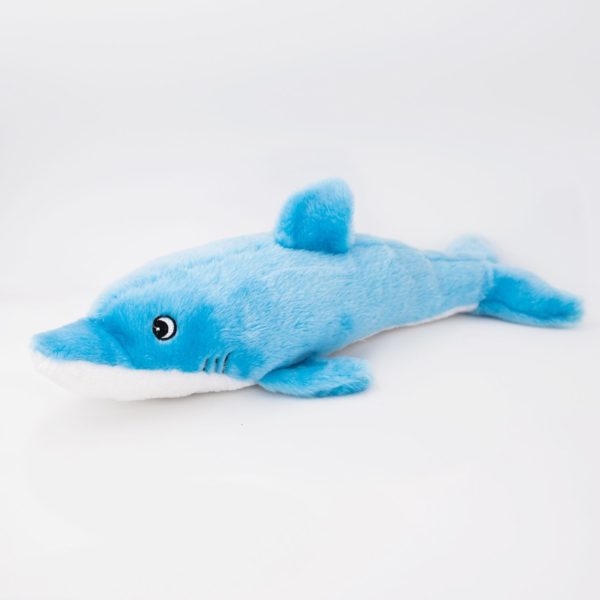 ZippyPaws - Dolphin | Knuffel piep speelgoed hond