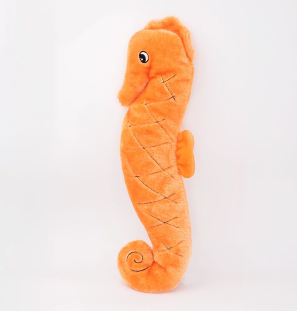 ZippyPaws - Seahorse | Knuffel piep speelgoed hond