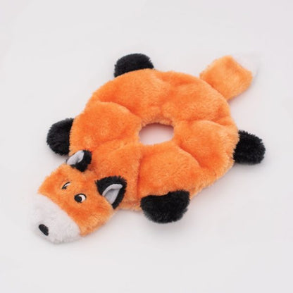 ZippyPaws - Loopy Fox | Herfst knuffel piep speelgoed hond/puppy